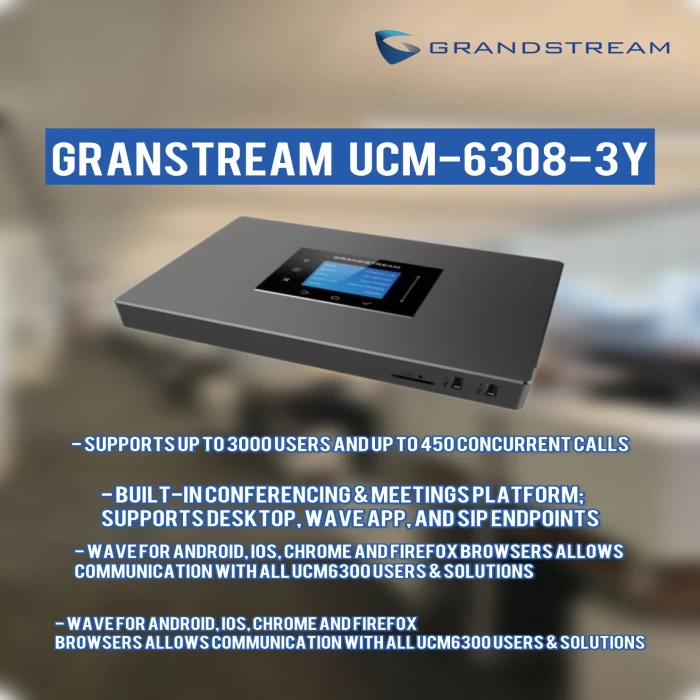 Grandstream UCM-6308-3Y